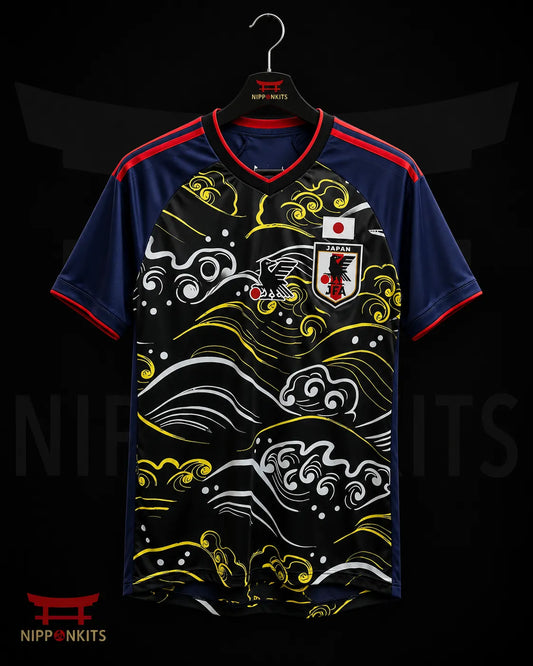 Japan Golden Seigaiha Jersey