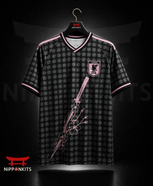 Japan Pink Katana Soccer Jersey