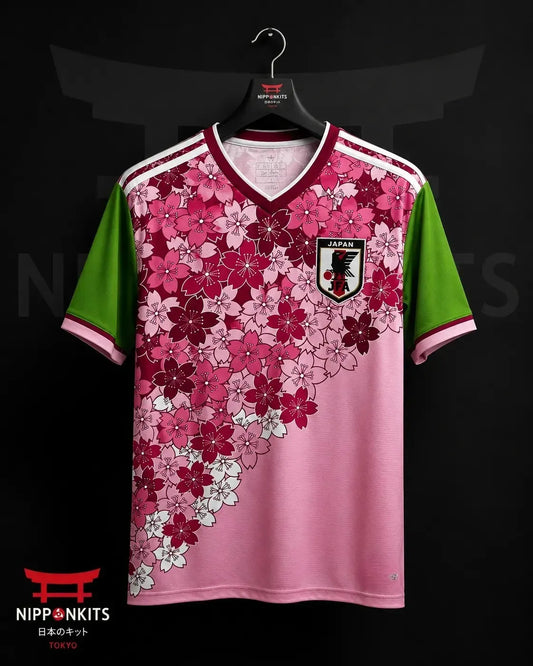 Japan Sakura Pink Soccer Jersey