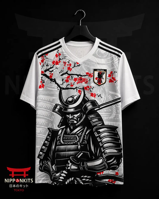 Japan Samurai Cherry Blossom Soccer Jersey