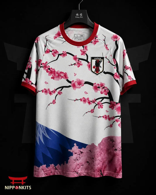 Japan Shrine Pink Football Jersey