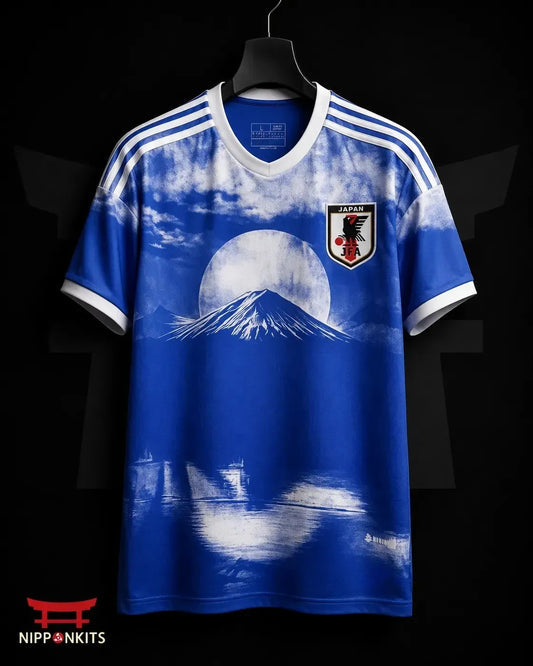 Japan Mount Fuji Blue Jersey